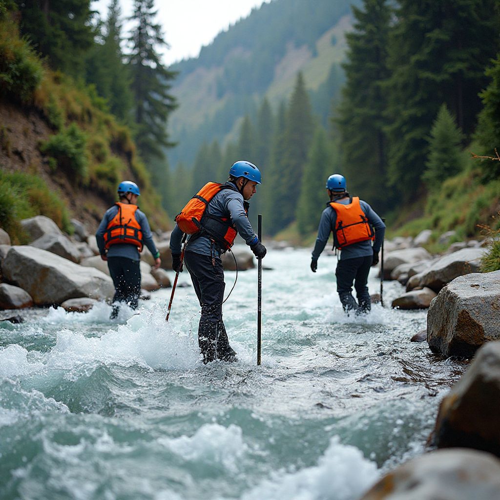 River crossing adventure
