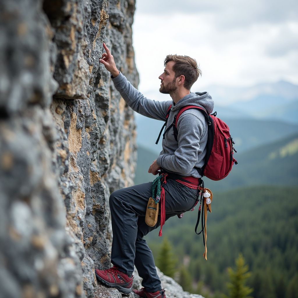 Technical climbing instruction